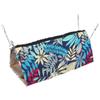 BESPORTBLE Hanging Canvas Chinchilla Tunnel, Blue Hammock for Guinea Pigs, Safe Resting Place for Cage or Pet Bed view 1