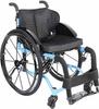 Foldable Lightweight Active Wheelchair, Extra-Narrow Travel Wheelchair, 2.36 cm Seat Width (Color: A, Size: 38 cm Seat Width) view 1