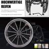 Foldable Lightweight Active Wheelchair, Extra-Narrow Travel Wheelchair, 2.36 cm Seat Width (Color: A, Size: 38 cm Seat Width) view 3