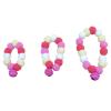 YHAILI Soft Pet Collars with Colorful Pom Poms and Bells, Adjustable, Cat Collar Set for Festival, Holiday, Party, Cat Jewelry, 4 Pieces view 3