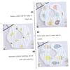 UPKOCH Baby Bibs, 4-Pack, Pure Cotton, Reusable view 3