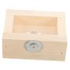 Wooden Food Bowl for Hamsters and Other Small Pets, Beige view 1