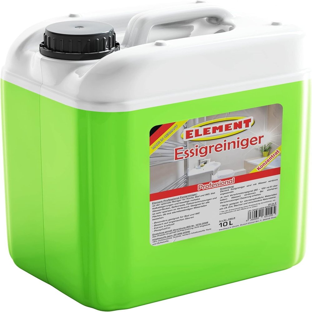 Vinegar Cleaner Concentrate, 10 L – Gastro Sanitr Bathroom Descaler