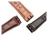 QTYQWC 23 mm Genuine Calf Leather Watch Band with Steel Clasp, Compatible with Swatch Irony YOS440, 449, 448, 401G view 2