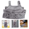 Supvox Foldable Cat Carrier with Plush Sleeping Bag Apron, Comfortable and Warm, with Openings and Drawstring Bag view 3
