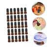 Baluue 30-Piece Portable Makeup Brush Set with Black Fiber Bristles view 2