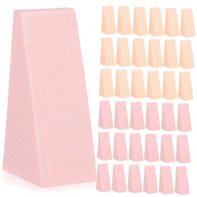 96-Piece Triangular Makeup Sponge Set for Precise Application