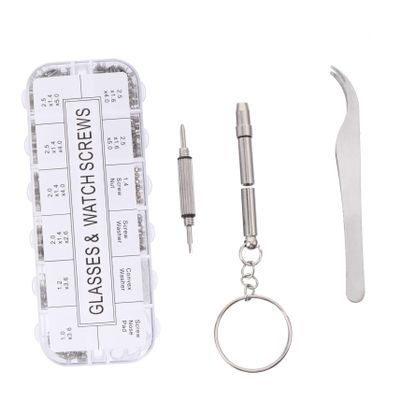 Eyeglass Repair Kit with Screws and Tools, 1 Set
