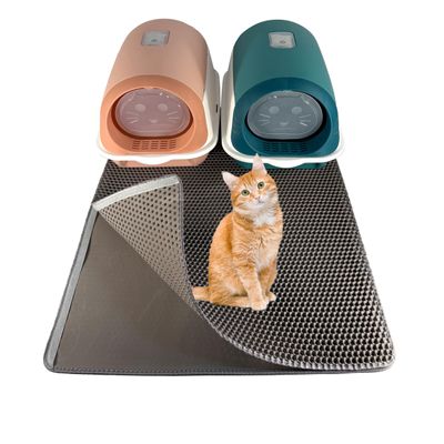 LINUMA Cat Litter Mat 90 x 76 cm, Gray
