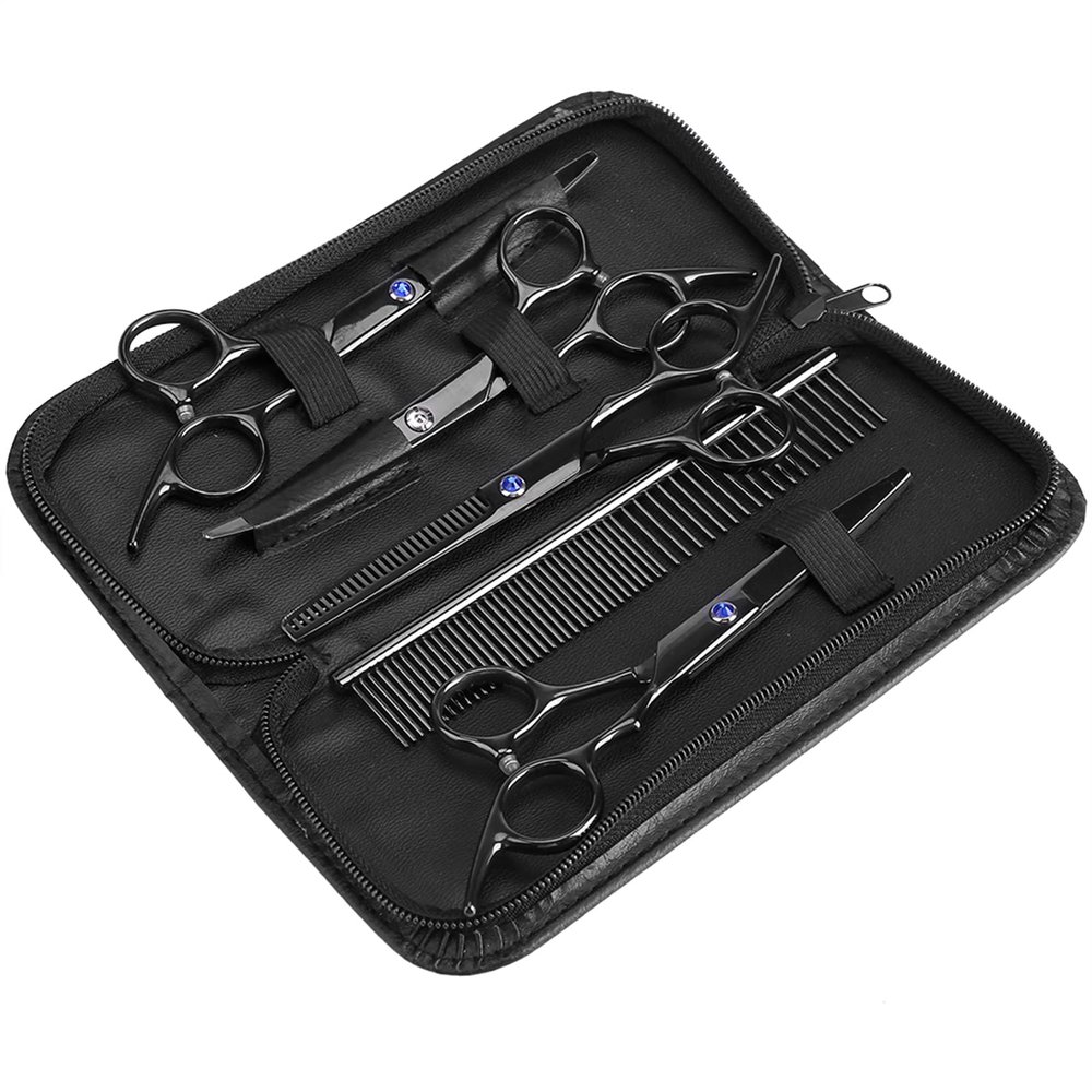 7-Piece Dog and Cat Grooming Scissors Set