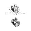 GALPADA 24 Pcs Shoe Accessories Alloy Owl Lace Charms Silver view 4