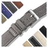 QTYQWC Gray Canvas Watch Straps, Quick-Release, 2-Piece, 18 mm/20 mm/22 mm view 4
