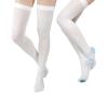TED Anti-Embolism Compression Stockings, 2 Pairs, Thigh-High, 15–20 mmHg, White, XL view 1