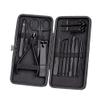 Black Nail Clipper and Manicure Set view 1