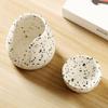 Warmself Ceramic Aroma Lamp and Tealight Holder, Wax Melt Burner, Black Dots view 2