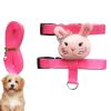 Durable Dog Leash with Cute Cartoon Vest view 1