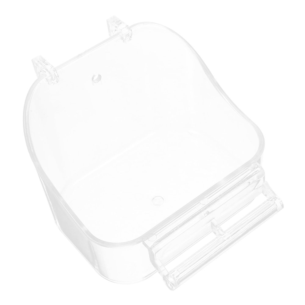 Yardwe Plastic Bird Bath for Budgies and Small Birds