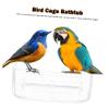 Yardwe Plastic Bird Bath for Budgies and Small Birds view 2