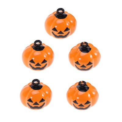 HAPINARY 4-Piece Pumpkin Shaped Cartoon Pet Bells