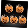 HAPINARY 4-Piece Pumpkin Shaped Cartoon Pet Bells view 3