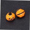HAPINARY 4-Piece Pumpkin Shaped Cartoon Pet Bells view 4