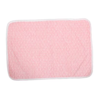 Washable Changing Pad for Newborns, Pink Cotton
