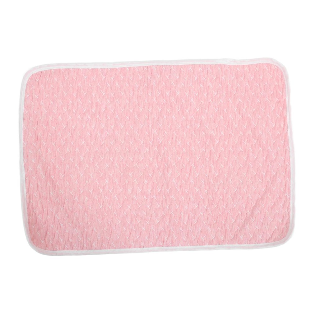 Washable Changing Pad for Newborns, Pink Cotton