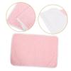 Washable Changing Pad for Newborns, Pink Cotton view 2