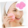 Baluue Compressed Facial Sponges, 50 Round 80 × 80 mm, Natural Cellulose Makeup Remover and Cleansing Sponges view 3