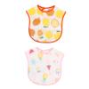 UPKOCH 2-Pack Sleeveless EVA Bibs, Comfortable and Reversible, for Toddlers and Babies view 1