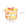 UPKOCH 2-Pack Sleeveless EVA Bibs, Comfortable and Reversible, for Toddlers and Babies view 2