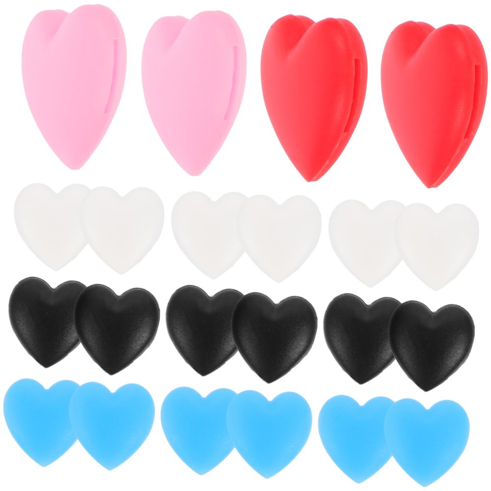 FRCOLOR Non-Slip Silicone Eyeglass Hooks, Pair, 15 Ear Grips