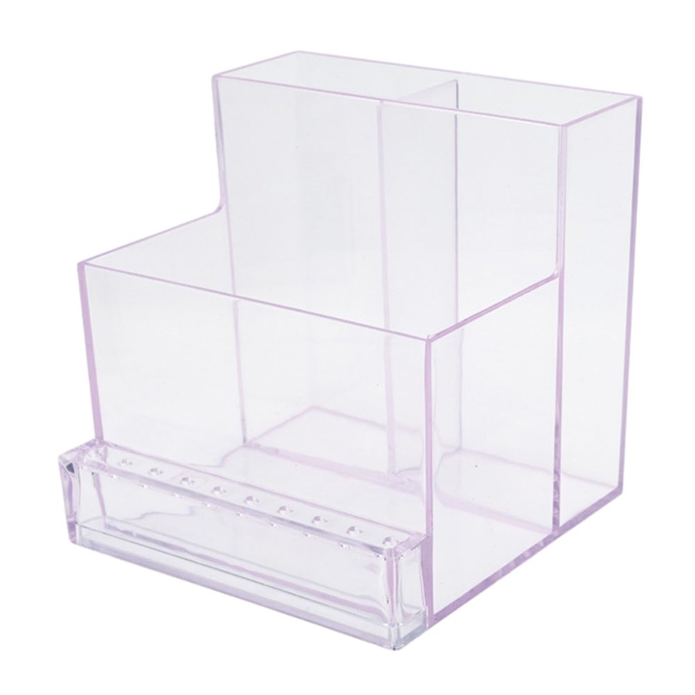 ZOOMIMI Storage Box for 10-Hole Drill and Bits, Drill Grinding Bit Tool Display Holder