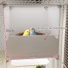 Generic Bird Cage with Rolling Stand, Tray and Toy, DIY for Parakeets, Lovebirds and Pigeons (1 Color, 6 Pieces) view 4