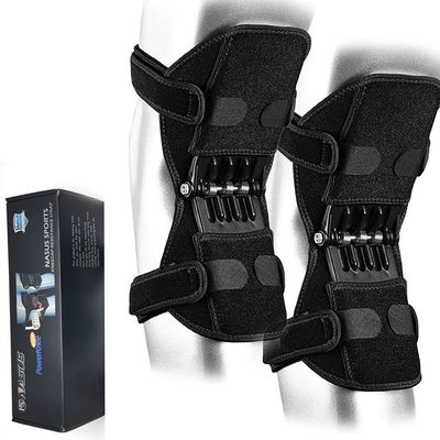 XMWOEIX Knee Brace with Spring Mechanism, 3 Springs, One Size, 1 Pair