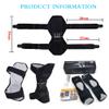 XMWOEIX Knee Brace with Spring Mechanism, 3 Springs, One Size, 1 Pair view 4