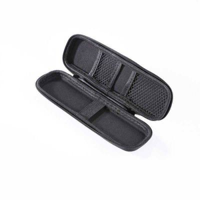 SUDYANB Cosmetic Bag, Portable Travel Case for Eye Makeup Brushes, Black, L