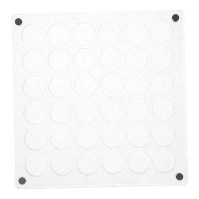 FRCOLOR Acrylic Gemstone Case with Magnetic Closure, 36 Compartments