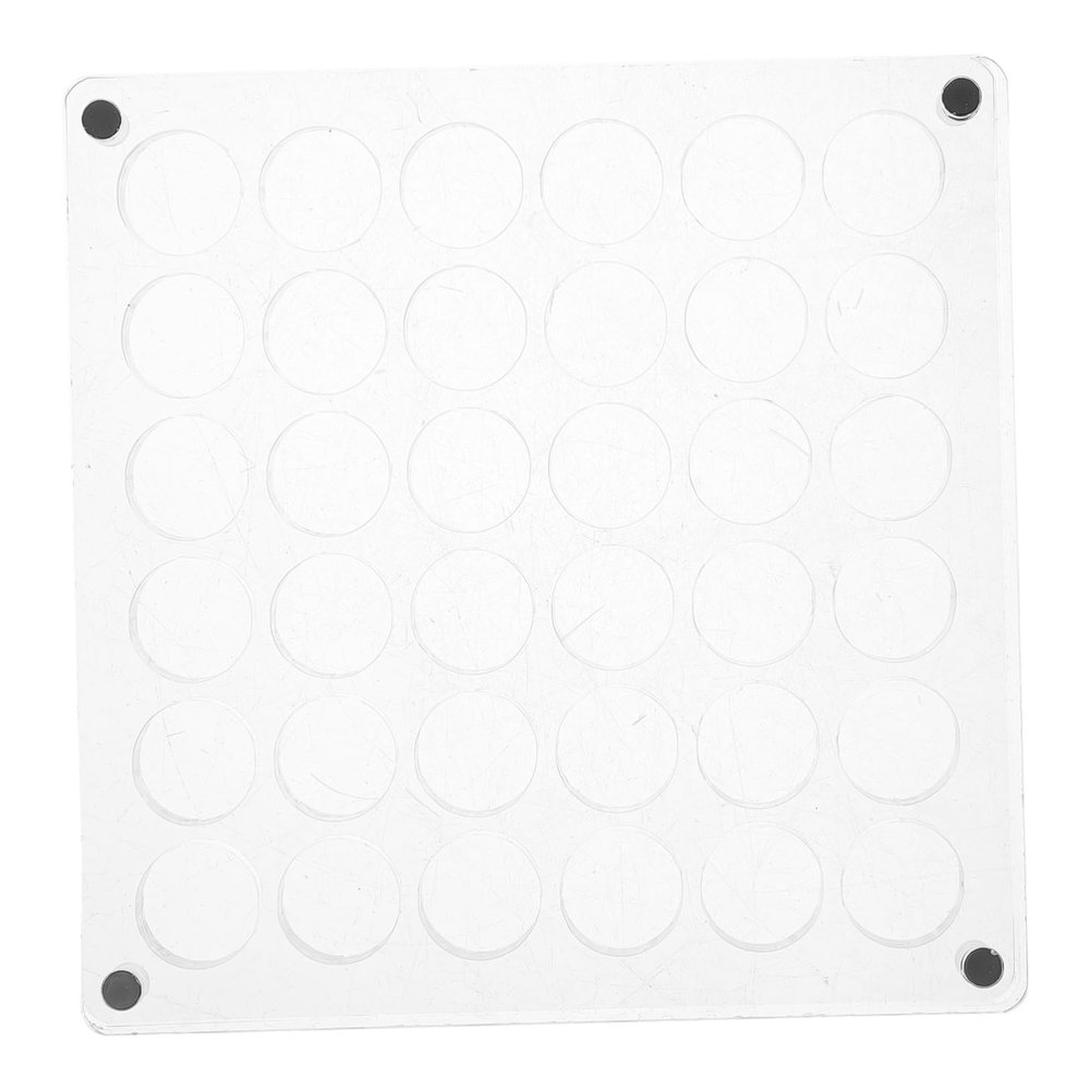 FRCOLOR Acrylic Gemstone Case with Magnetic Closure, 36 Compartments