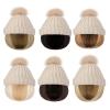 WUODHTW Women's Winter Beanie Hat Wig, Short Straight Bob Style view 2