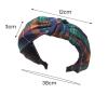 YUEZHAN Women's Retro Fabric Headband with Wide Band view 2