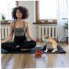 GOOHOCHY Elevated Flat Ceramic Food Bowl for Cats and Dogs, Reusable and Easy to Clean view 2