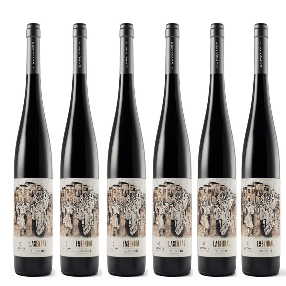 Syrah, Garnacha Red Wine Celler de Capcanes 2020 D.O. Monsant Spain Dry, Herbs, Vanilla, Cherry, Light Oak Aromas, 6 Bottles