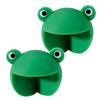 Baby-Safe Table Edge Protectors, 2-Pack, Green Silicone Gel Corner Pads view 1