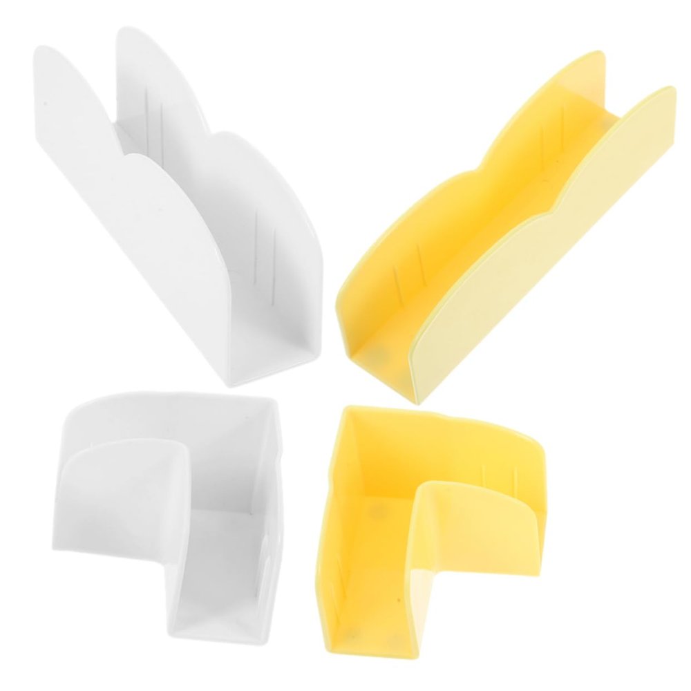 Warmhm Playpen Stabilizers, 4-Piece Plastic Set for Floor Stability