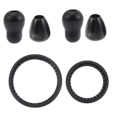 JECOMPRIS Stethoscope Diaphragm and Self-Expanding Ear Tip Replacement Set