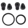 JECOMPRIS Stethoscope Diaphragm and Self-Expanding Ear Tip Replacement Set view 1