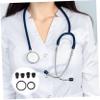 JECOMPRIS Stethoscope Diaphragm and Self-Expanding Ear Tip Replacement Set view 3