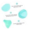 Milisten Green Silicone Pet Food Can Lids with Spoon, Dishwasher Safe view 2