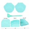 Milisten Green Silicone Pet Food Can Lids with Spoon, Dishwasher Safe view 3
